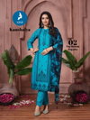 Kaushalya By Kaya Roman Top With Bottom Dupatta Bulk Orders In India